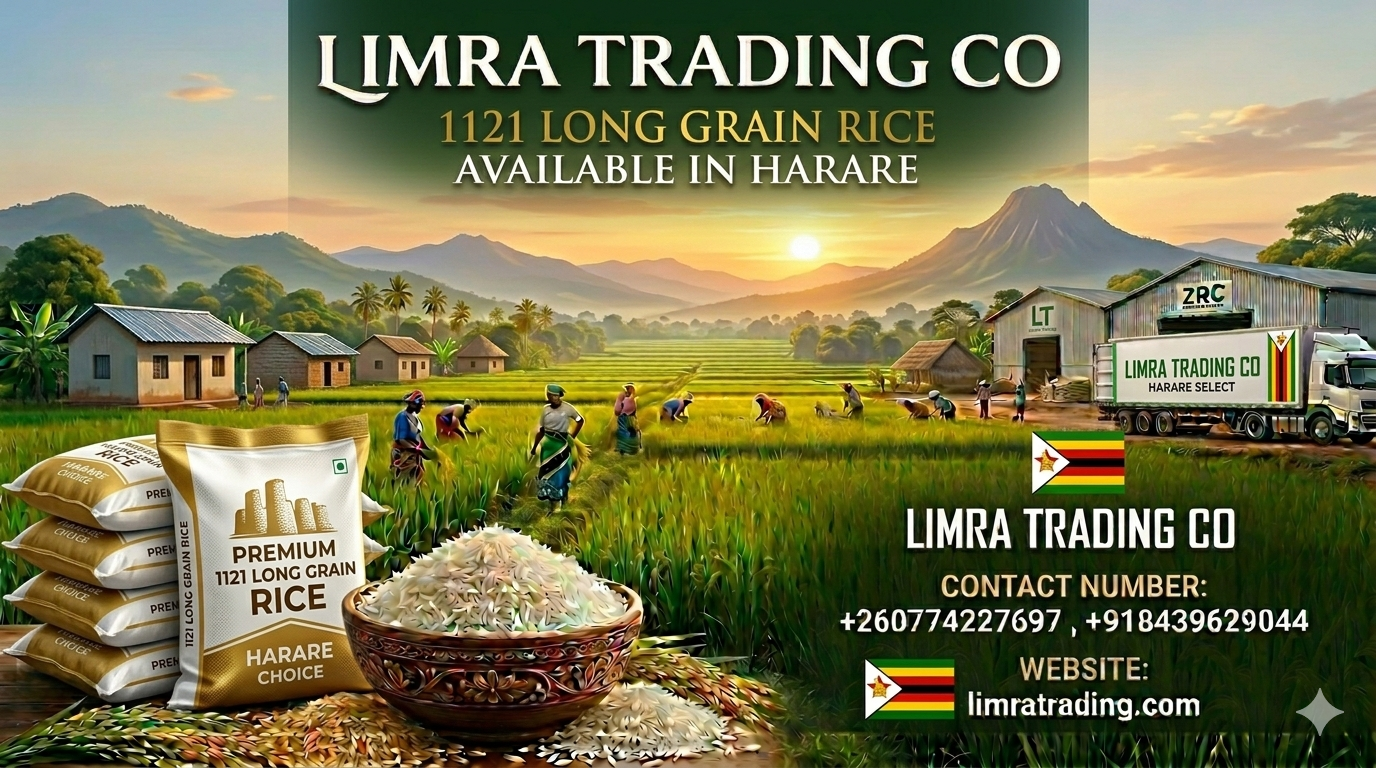 1121 Long Grain Rice In Harare