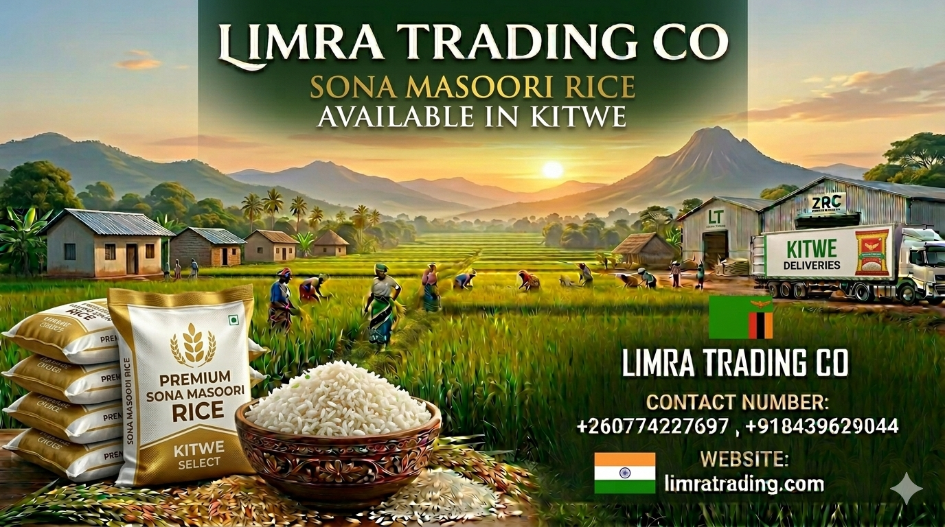 Sona Masoori Rice Supplier In Kitwe