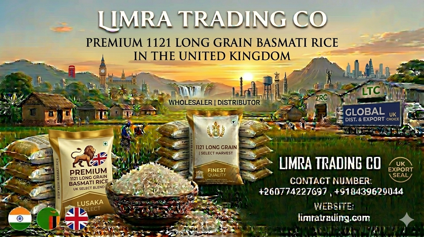 Premium 1121 Long Grain Basmati Rice In The United Kingdom
